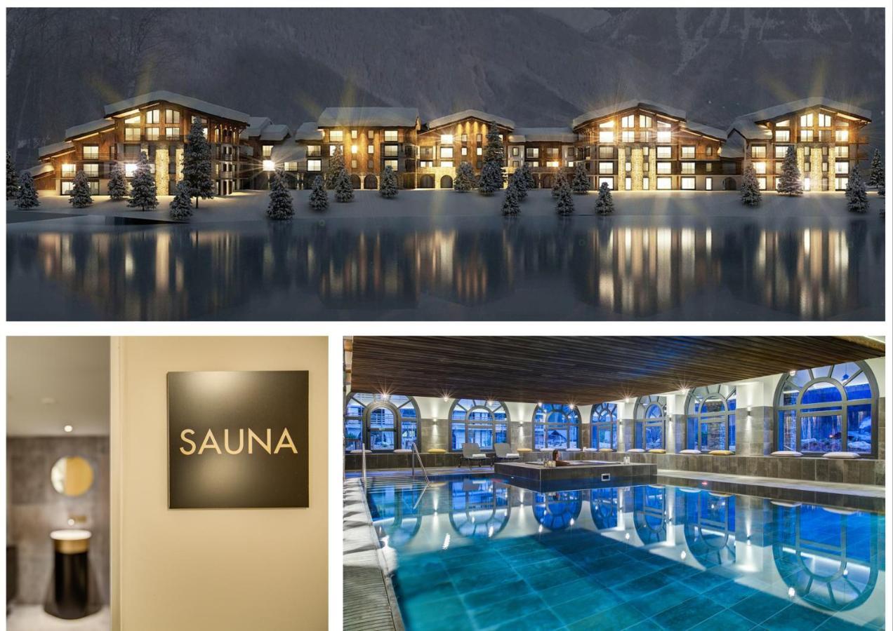 Thedrus Luxury Apt, Swimming Pool, Spa & More Chamonix Eksteriør bilde