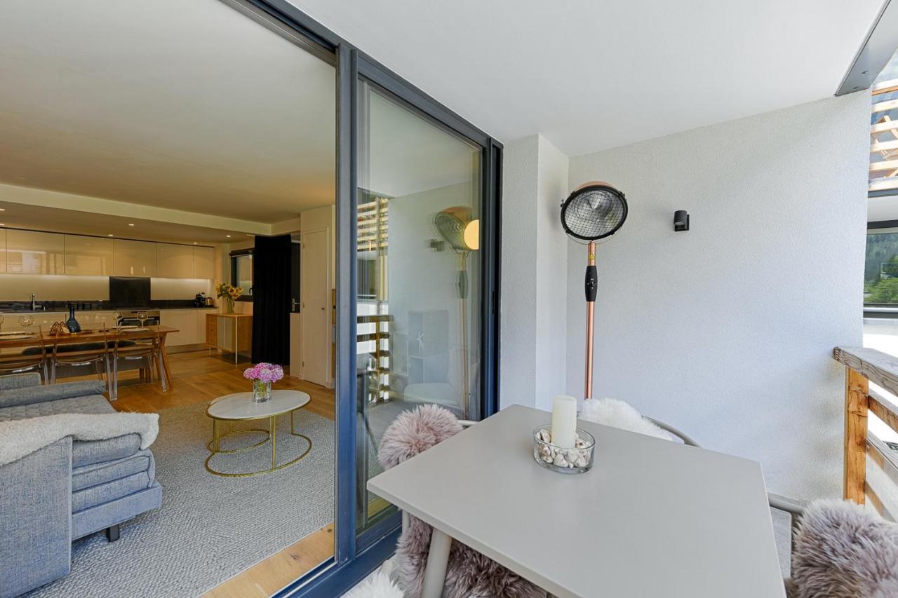 Thedrus Luxury Apt, Swimming Pool, Spa & More Chamonix Eksteriør bilde